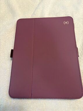 speck Plum Purple Tablet Folio Case with Pen Loop